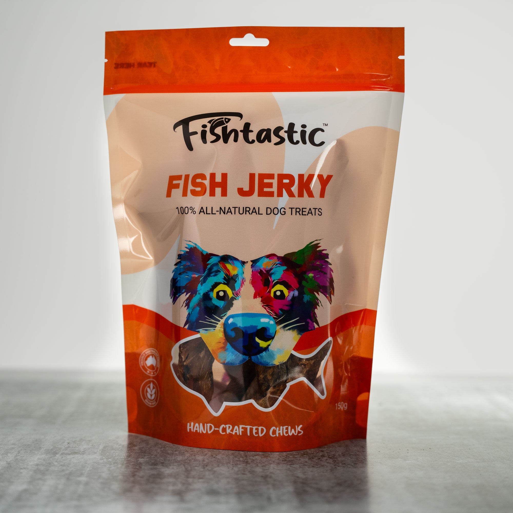 Fishtastic Fish Jerky - Hand Crafted Chews (150gram)