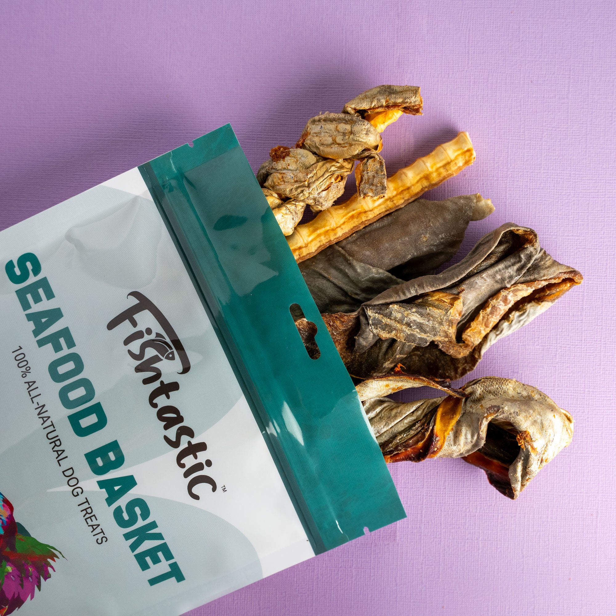 Fishtastic Seafood Basket - Hand Crafted Chews (5pcs)